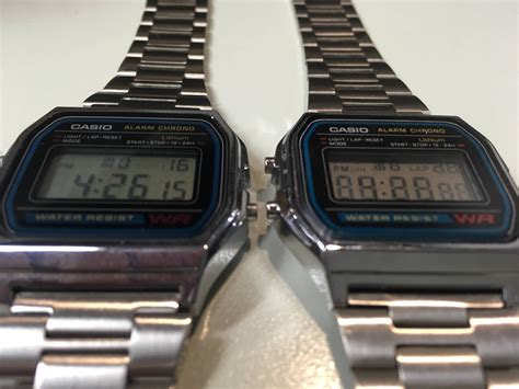 [Casio] Two watches from Ebay. One definitely fake. Is the  